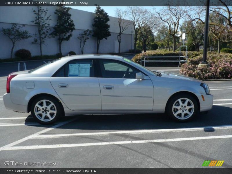 Light Platinum / Ebony 2004 Cadillac CTS Sedan
