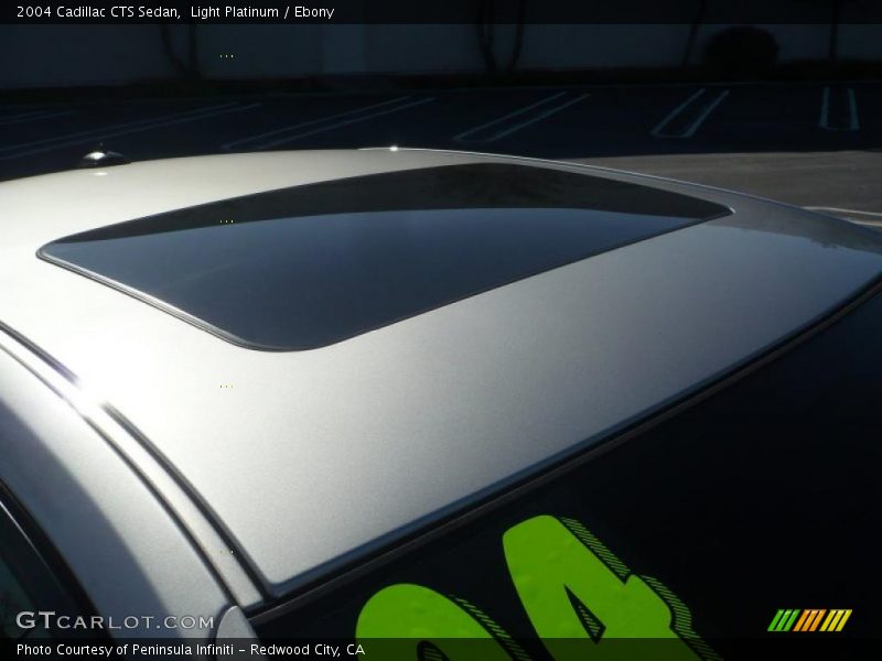 Light Platinum / Ebony 2004 Cadillac CTS Sedan