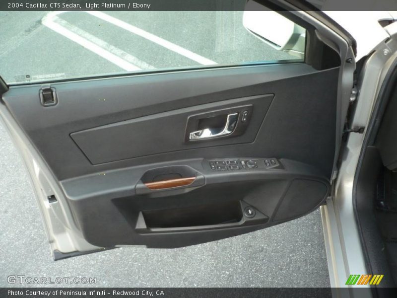 Light Platinum / Ebony 2004 Cadillac CTS Sedan