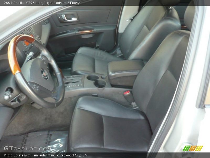 Light Platinum / Ebony 2004 Cadillac CTS Sedan