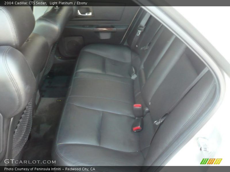 Light Platinum / Ebony 2004 Cadillac CTS Sedan