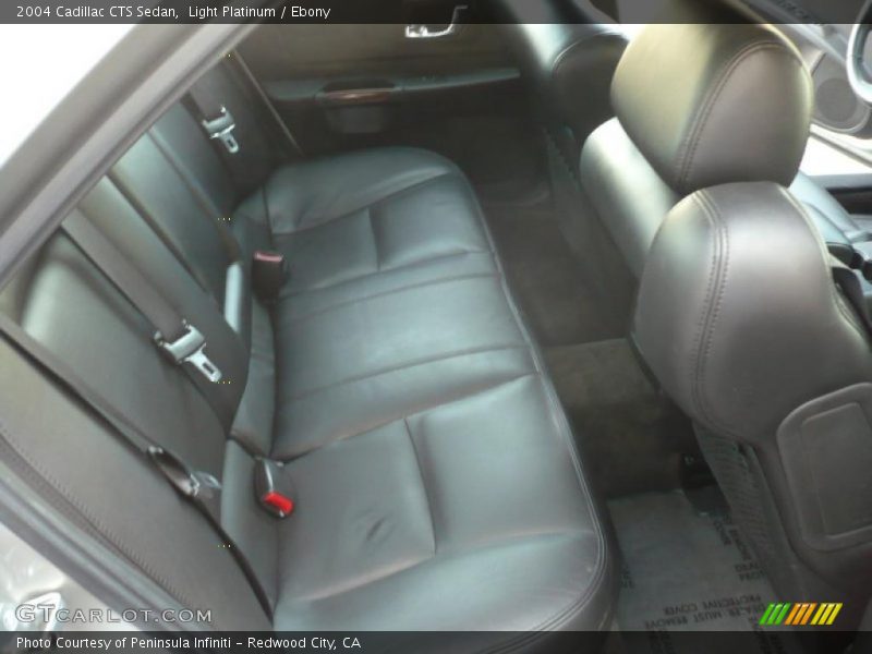 Light Platinum / Ebony 2004 Cadillac CTS Sedan