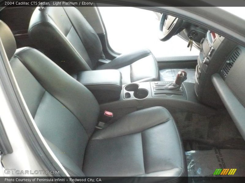 Light Platinum / Ebony 2004 Cadillac CTS Sedan