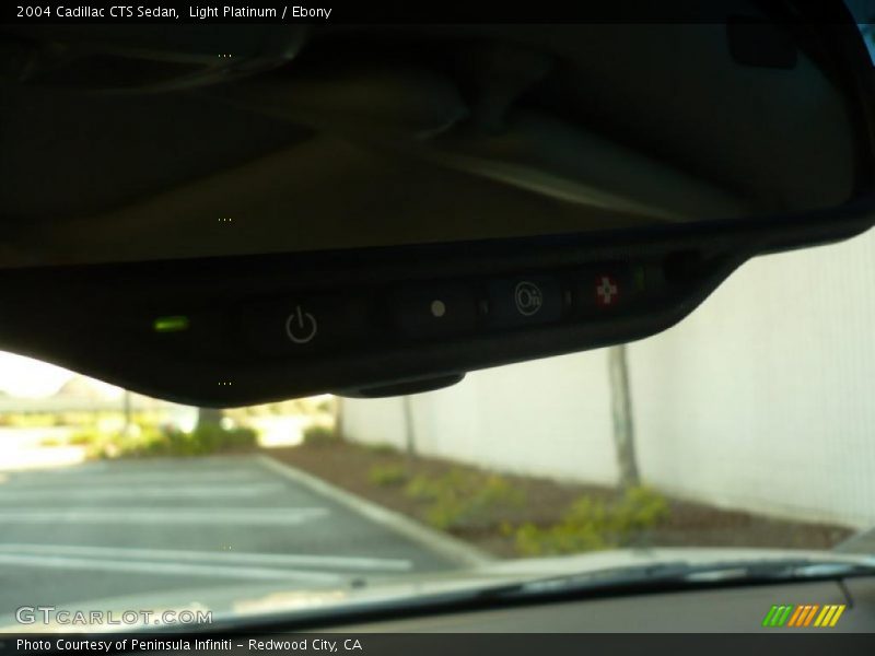 Light Platinum / Ebony 2004 Cadillac CTS Sedan