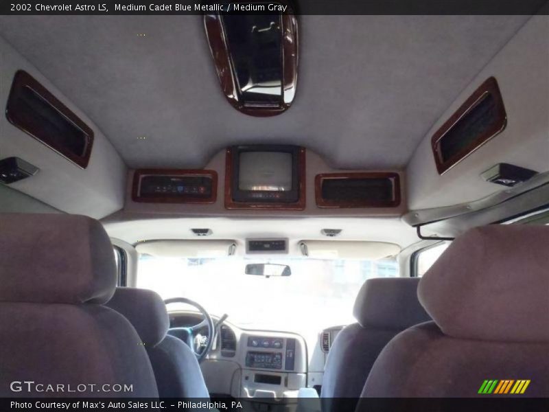 Medium Cadet Blue Metallic / Medium Gray 2002 Chevrolet Astro LS