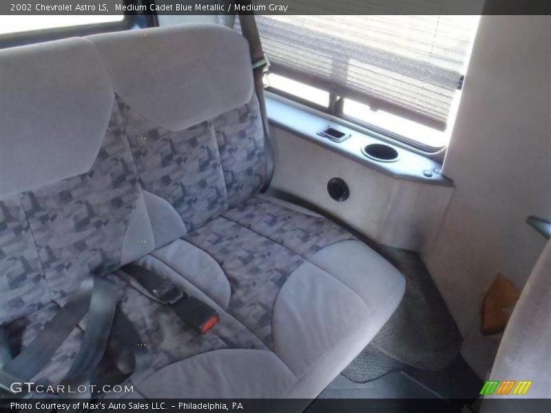 Medium Cadet Blue Metallic / Medium Gray 2002 Chevrolet Astro LS