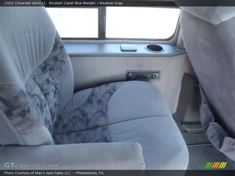 Medium Cadet Blue Metallic / Medium Gray 2002 Chevrolet Astro LS