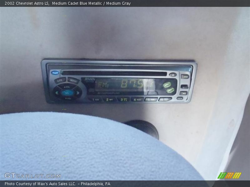 Medium Cadet Blue Metallic / Medium Gray 2002 Chevrolet Astro LS