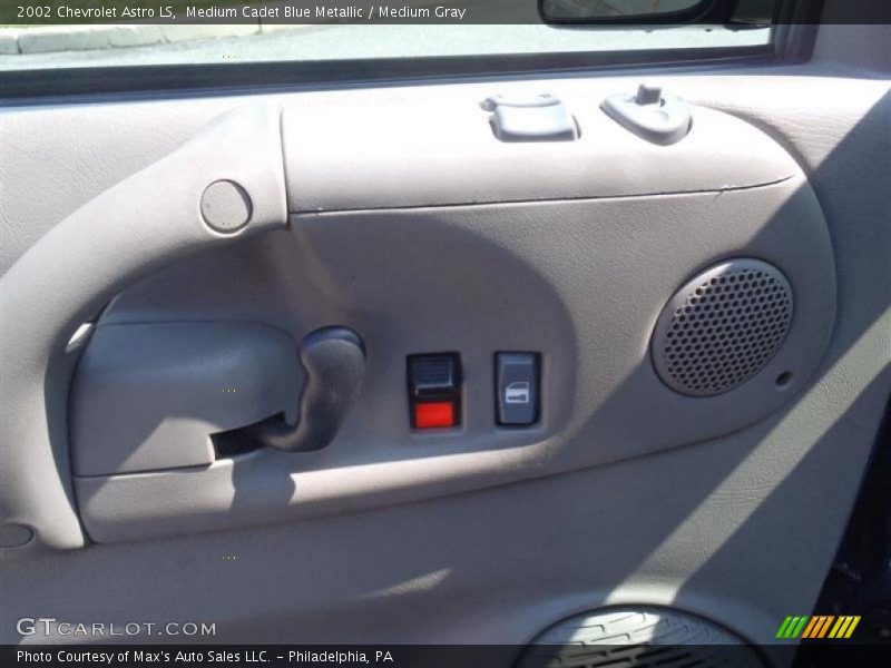 Medium Cadet Blue Metallic / Medium Gray 2002 Chevrolet Astro LS