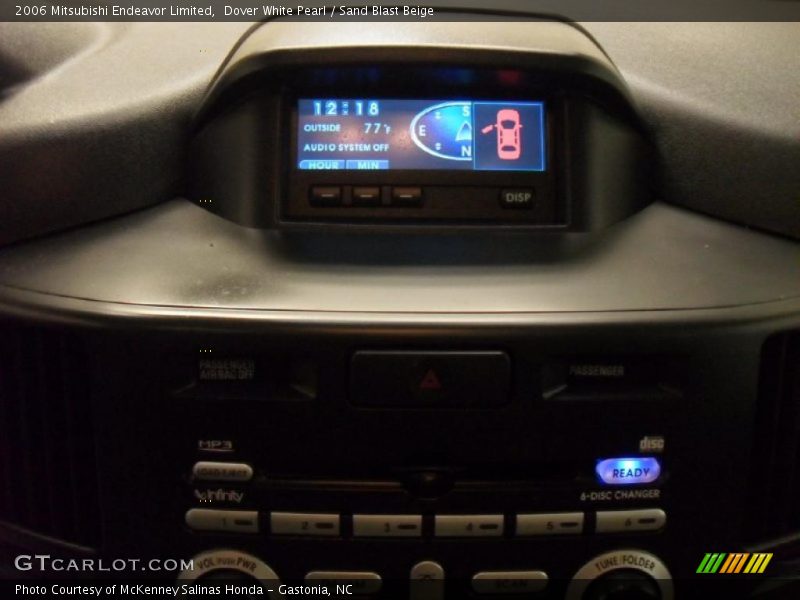 Dover White Pearl / Sand Blast Beige 2006 Mitsubishi Endeavor Limited