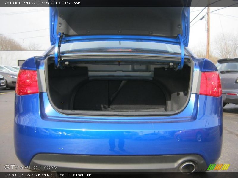 Corsa Blue / Black Sport 2010 Kia Forte SX