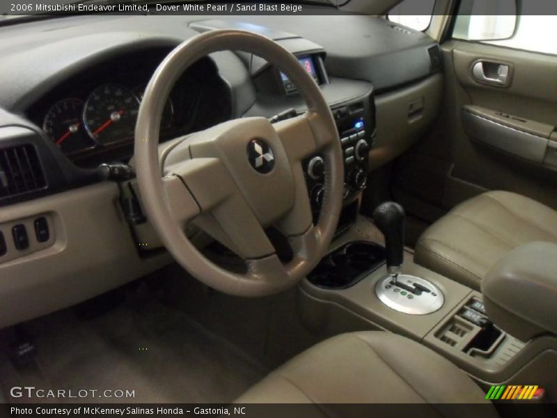  2006 Endeavor Limited Sand Blast Beige Interior