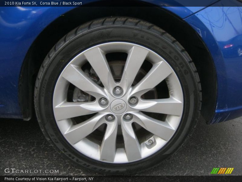 Corsa Blue / Black Sport 2010 Kia Forte SX