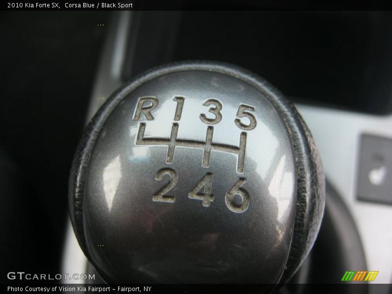 Corsa Blue / Black Sport 2010 Kia Forte SX