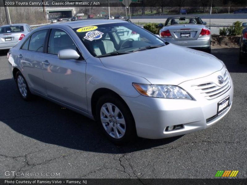 Classic Silver Metallic / Ash 2009 Toyota Camry XLE