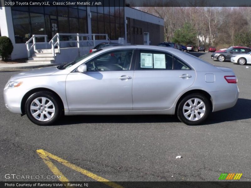 Classic Silver Metallic / Ash 2009 Toyota Camry XLE
