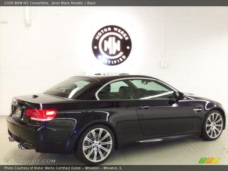 Jerez Black Metallic / Black 2008 BMW M3 Convertible