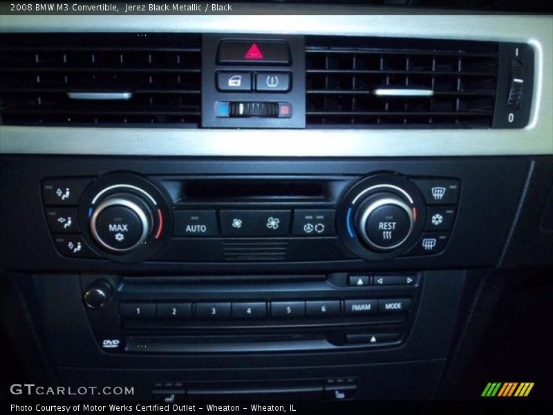 Jerez Black Metallic / Black 2008 BMW M3 Convertible
