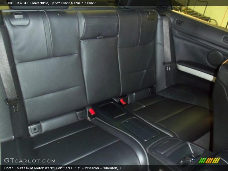 Jerez Black Metallic / Black 2008 BMW M3 Convertible