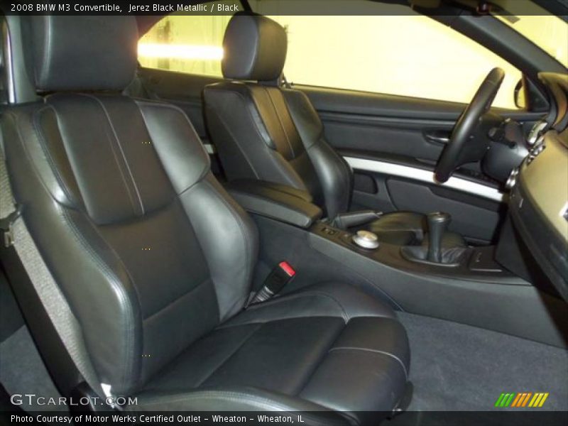 Jerez Black Metallic / Black 2008 BMW M3 Convertible