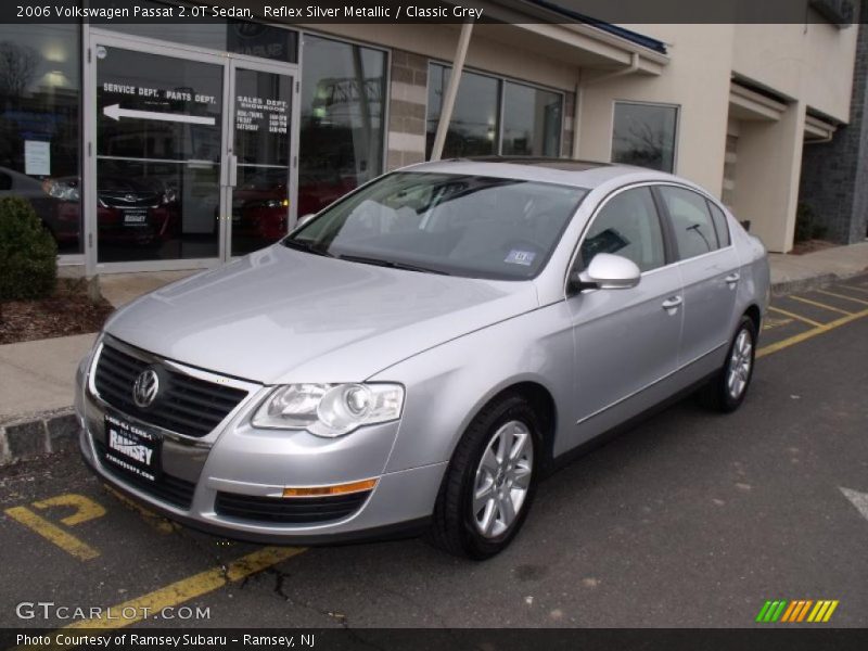 Reflex Silver Metallic / Classic Grey 2006 Volkswagen Passat 2.0T Sedan