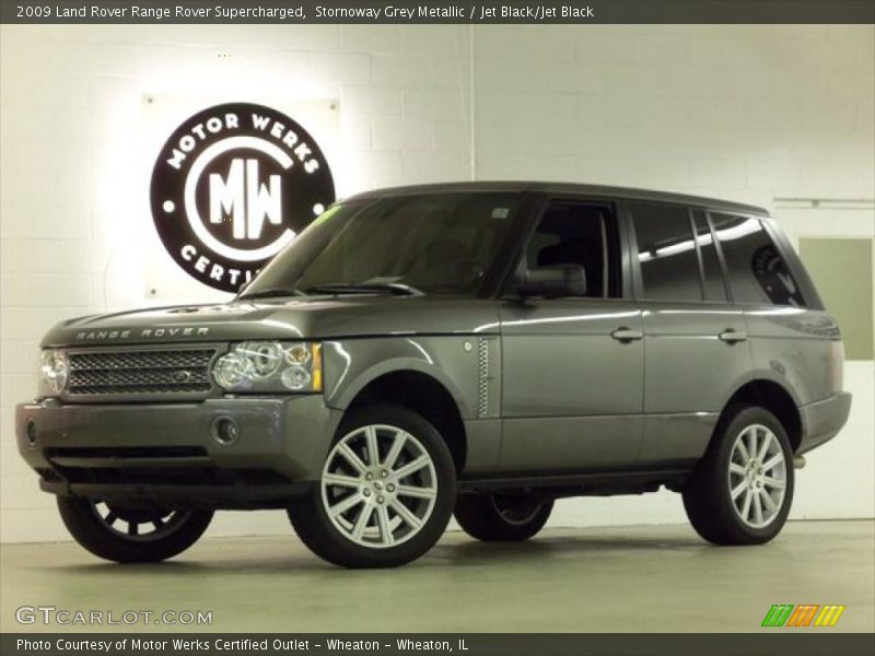 Stornoway Grey Metallic / Jet Black/Jet Black 2009 Land Rover Range Rover Supercharged