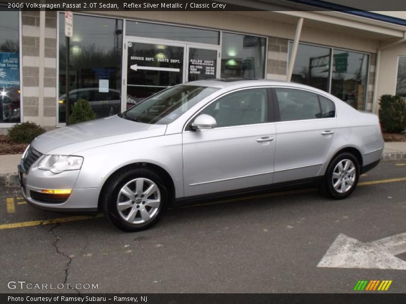 Reflex Silver Metallic / Classic Grey 2006 Volkswagen Passat 2.0T Sedan