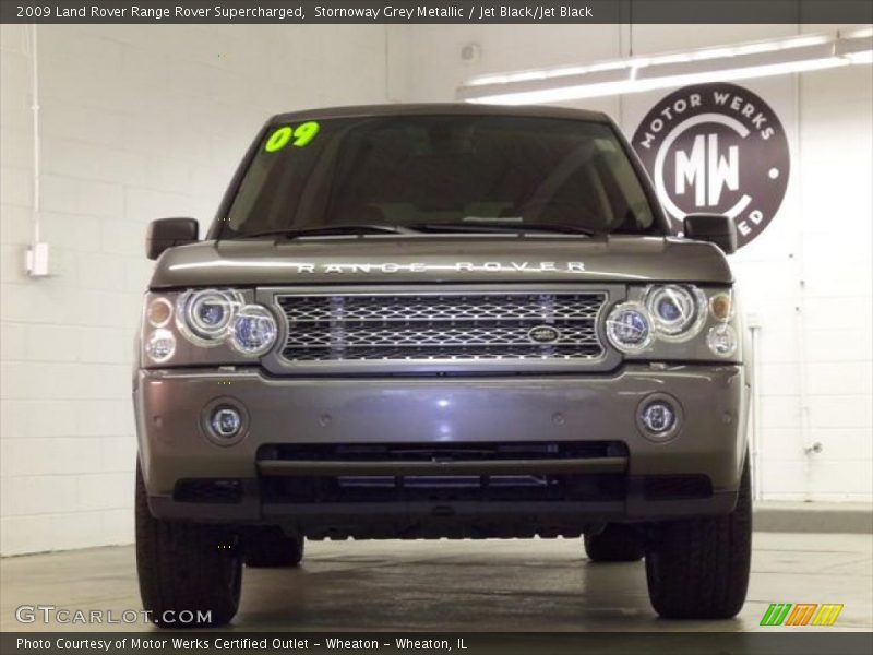 Stornoway Grey Metallic / Jet Black/Jet Black 2009 Land Rover Range Rover Supercharged