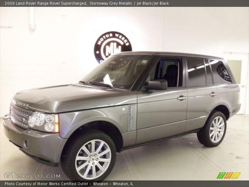 Stornoway Grey Metallic / Jet Black/Jet Black 2009 Land Rover Range Rover Supercharged