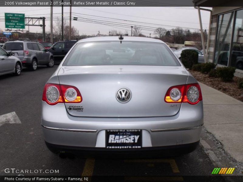 Reflex Silver Metallic / Classic Grey 2006 Volkswagen Passat 2.0T Sedan