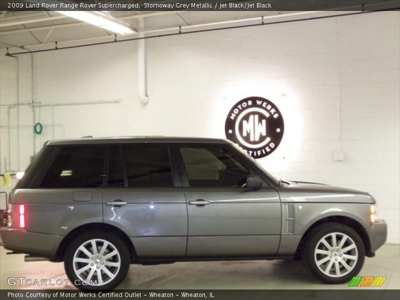 Stornoway Grey Metallic / Jet Black/Jet Black 2009 Land Rover Range Rover Supercharged