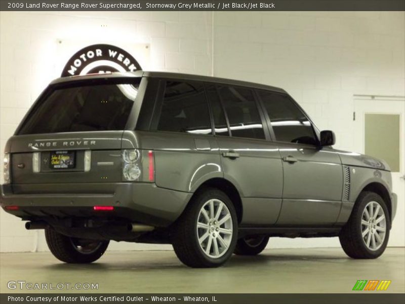 Stornoway Grey Metallic / Jet Black/Jet Black 2009 Land Rover Range Rover Supercharged