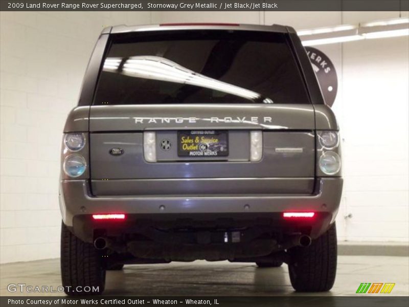 Stornoway Grey Metallic / Jet Black/Jet Black 2009 Land Rover Range Rover Supercharged
