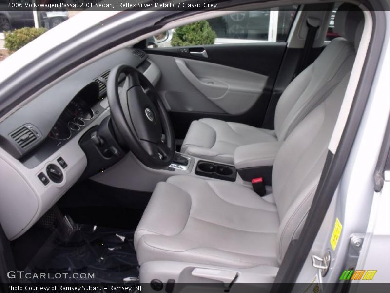 Reflex Silver Metallic / Classic Grey 2006 Volkswagen Passat 2.0T Sedan