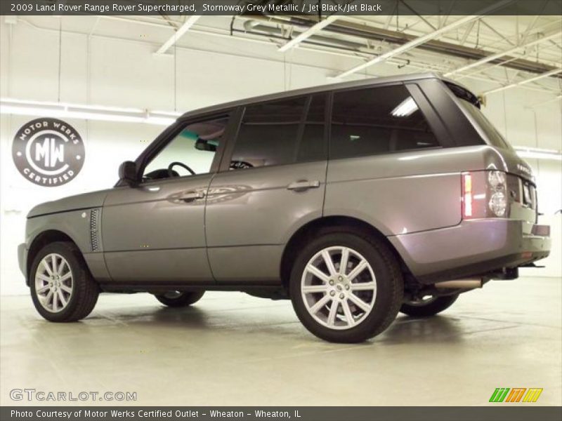 Stornoway Grey Metallic / Jet Black/Jet Black 2009 Land Rover Range Rover Supercharged