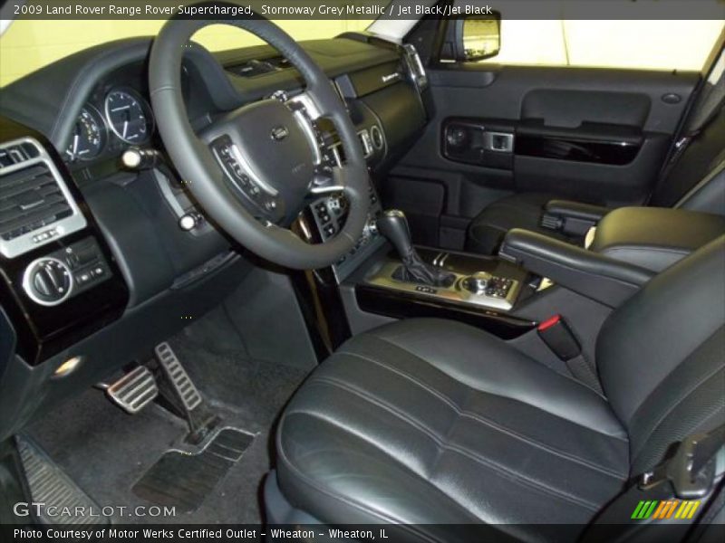 Stornoway Grey Metallic / Jet Black/Jet Black 2009 Land Rover Range Rover Supercharged