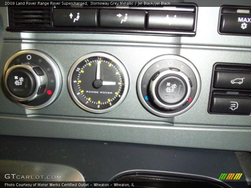 Stornoway Grey Metallic / Jet Black/Jet Black 2009 Land Rover Range Rover Supercharged
