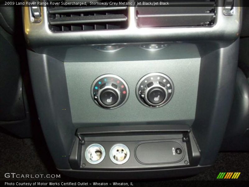 Stornoway Grey Metallic / Jet Black/Jet Black 2009 Land Rover Range Rover Supercharged