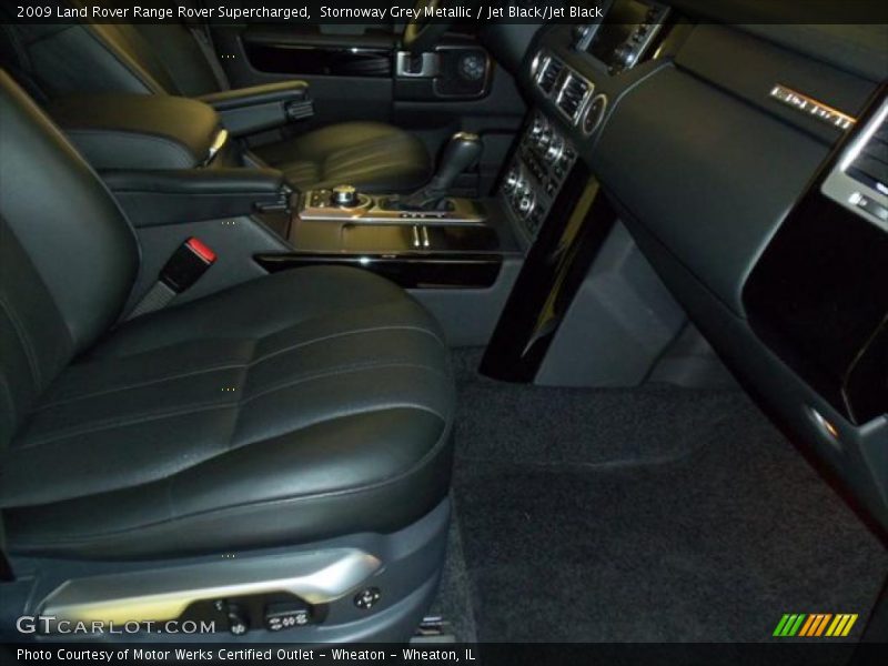 Stornoway Grey Metallic / Jet Black/Jet Black 2009 Land Rover Range Rover Supercharged