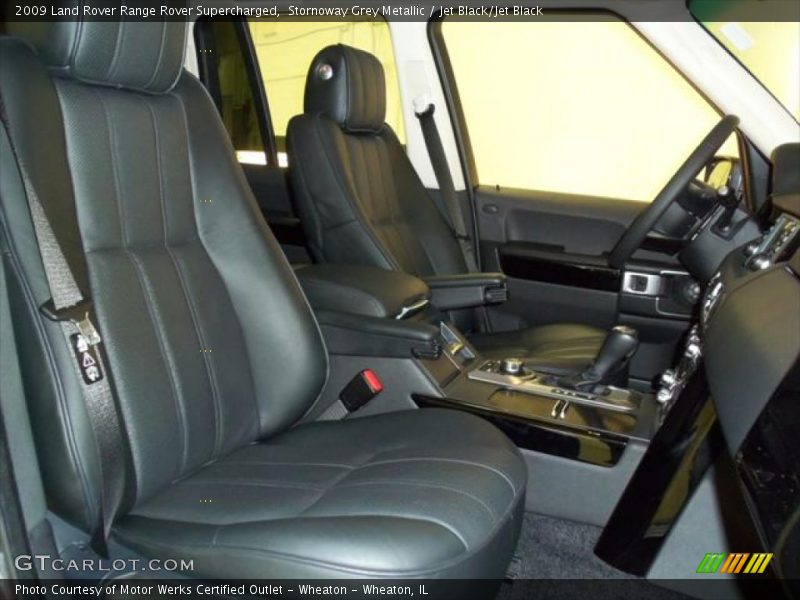 Stornoway Grey Metallic / Jet Black/Jet Black 2009 Land Rover Range Rover Supercharged