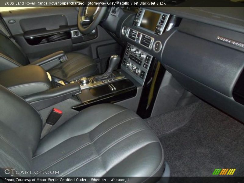 Stornoway Grey Metallic / Jet Black/Jet Black 2009 Land Rover Range Rover Supercharged