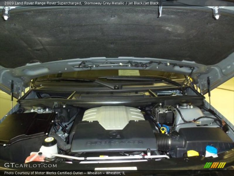 Stornoway Grey Metallic / Jet Black/Jet Black 2009 Land Rover Range Rover Supercharged