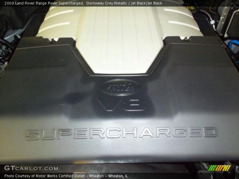 Stornoway Grey Metallic / Jet Black/Jet Black 2009 Land Rover Range Rover Supercharged