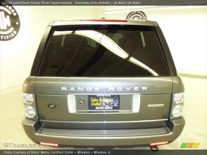Stornoway Grey Metallic / Jet Black/Jet Black 2009 Land Rover Range Rover Supercharged