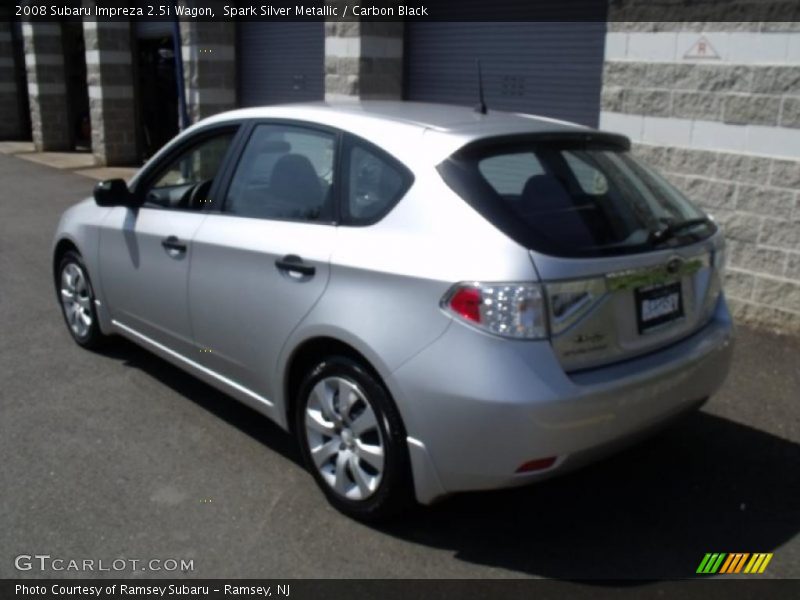 Spark Silver Metallic / Carbon Black 2008 Subaru Impreza 2.5i Wagon