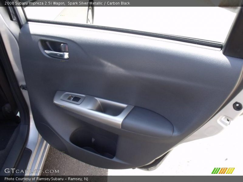 Spark Silver Metallic / Carbon Black 2008 Subaru Impreza 2.5i Wagon