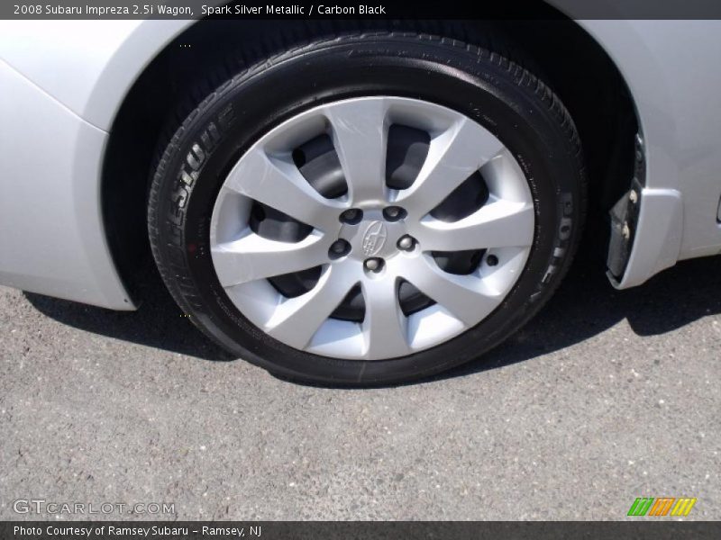 Spark Silver Metallic / Carbon Black 2008 Subaru Impreza 2.5i Wagon