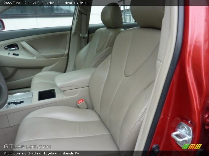 Barcelona Red Metallic / Bisque 2009 Toyota Camry LE