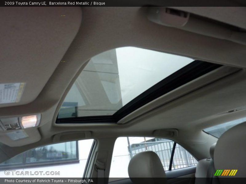 Barcelona Red Metallic / Bisque 2009 Toyota Camry LE