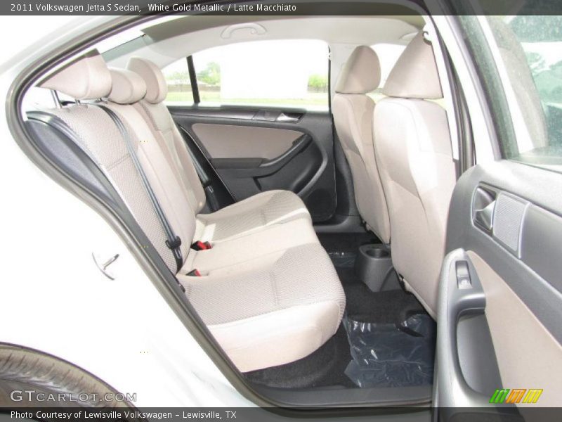 White Gold Metallic / Latte Macchiato 2011 Volkswagen Jetta S Sedan